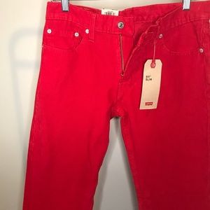 Red Men Levi jeans 30x32 NWT